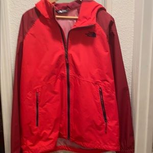The north face rain jacket